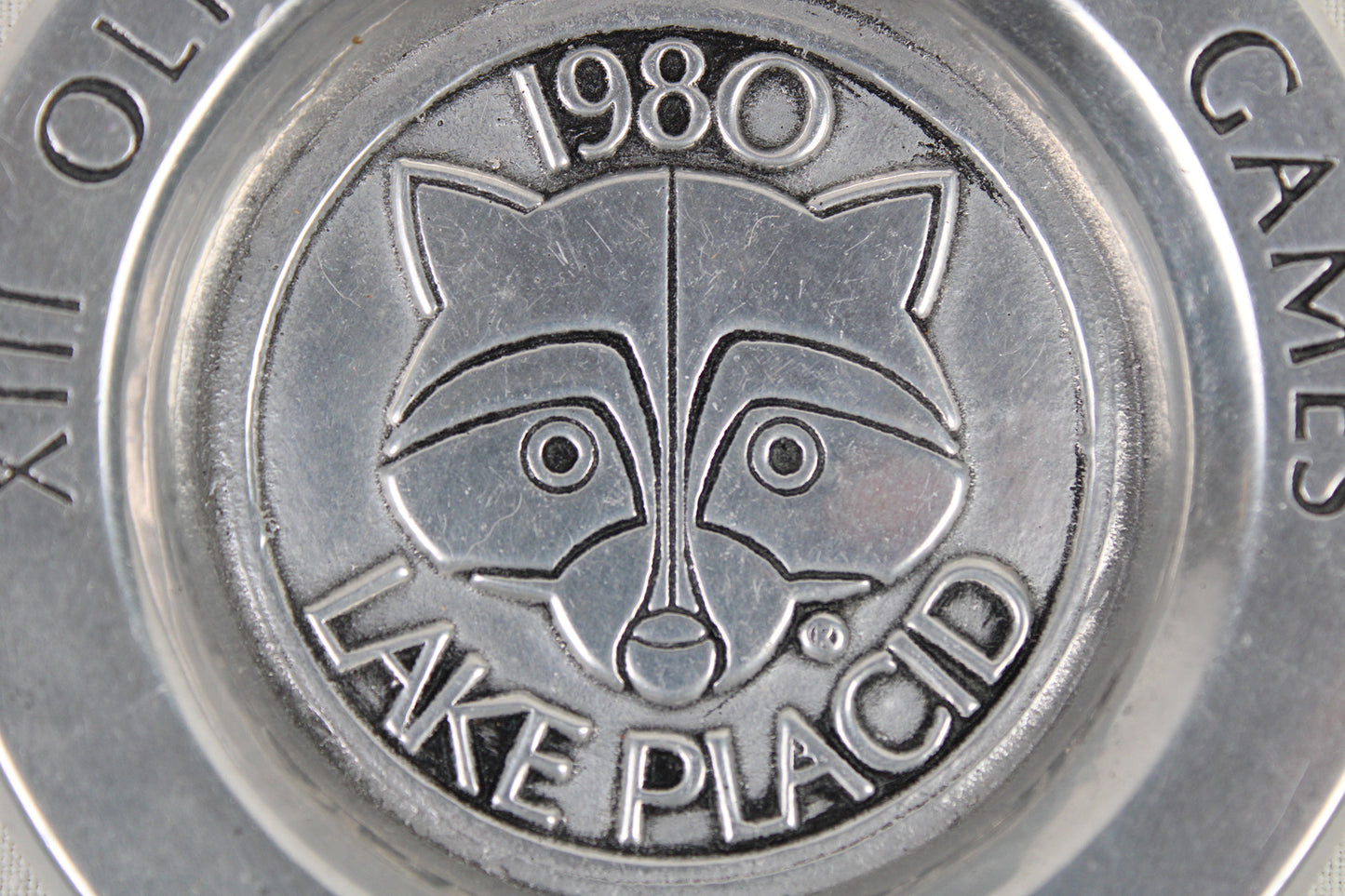 1980 Lake Placid XIII Olympic Winter Games Metal Tray