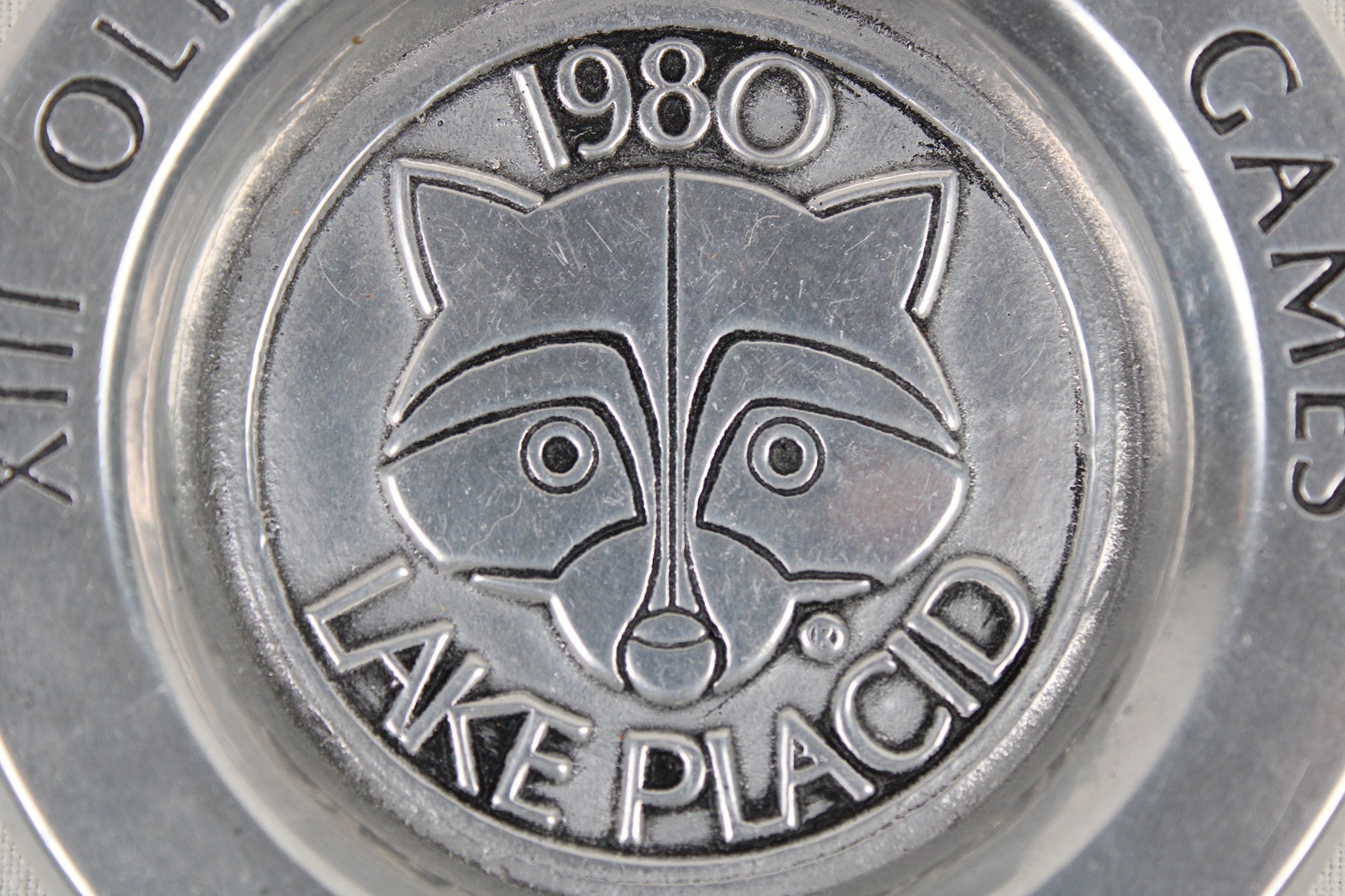 1980 Lake Placid XIII Olympic Winter Games Metal Tray