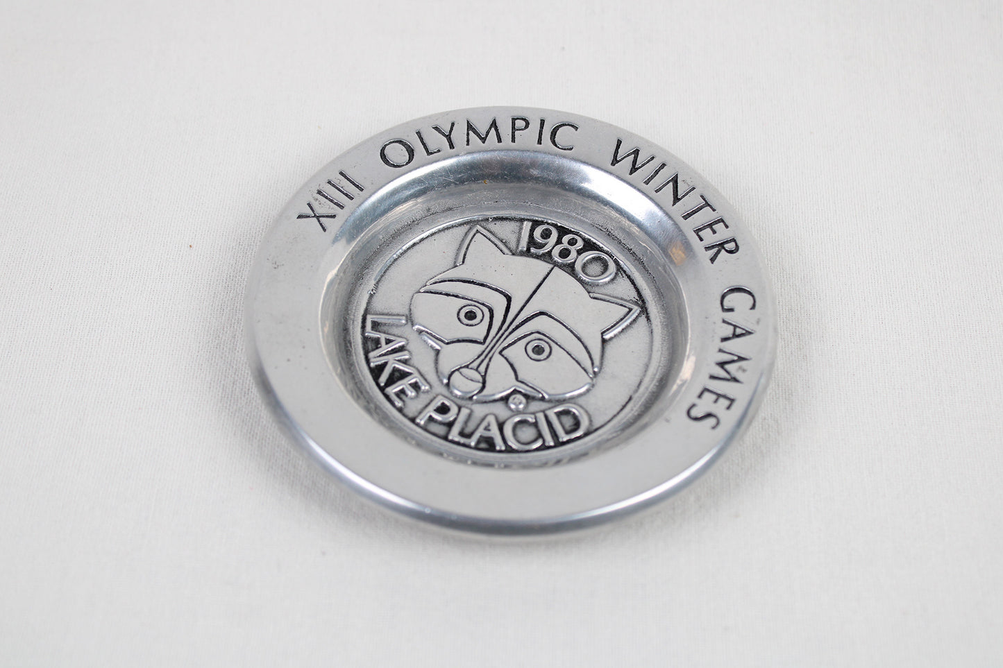1980 Lake Placid XIII Olympic Winter Games Metal Tray