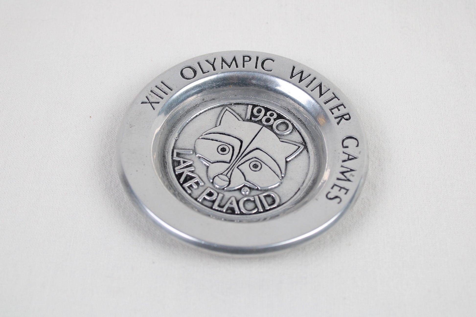 1980 Lake Placid XIII Olympic Winter Games Metal Tray
