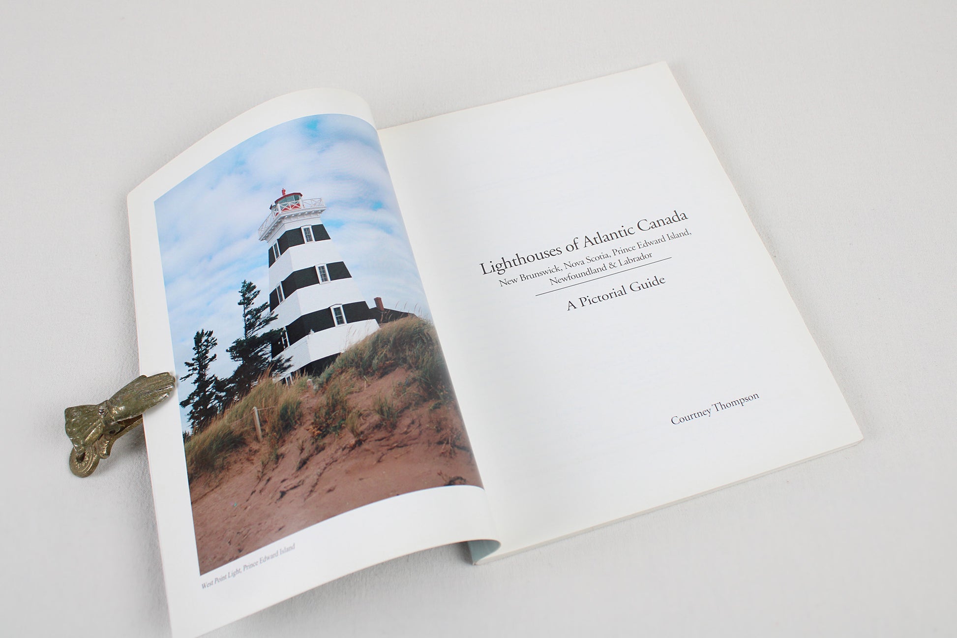 Lighthouses of Atlantic Canada: A Pictorial Guide, by Courtney Thompson