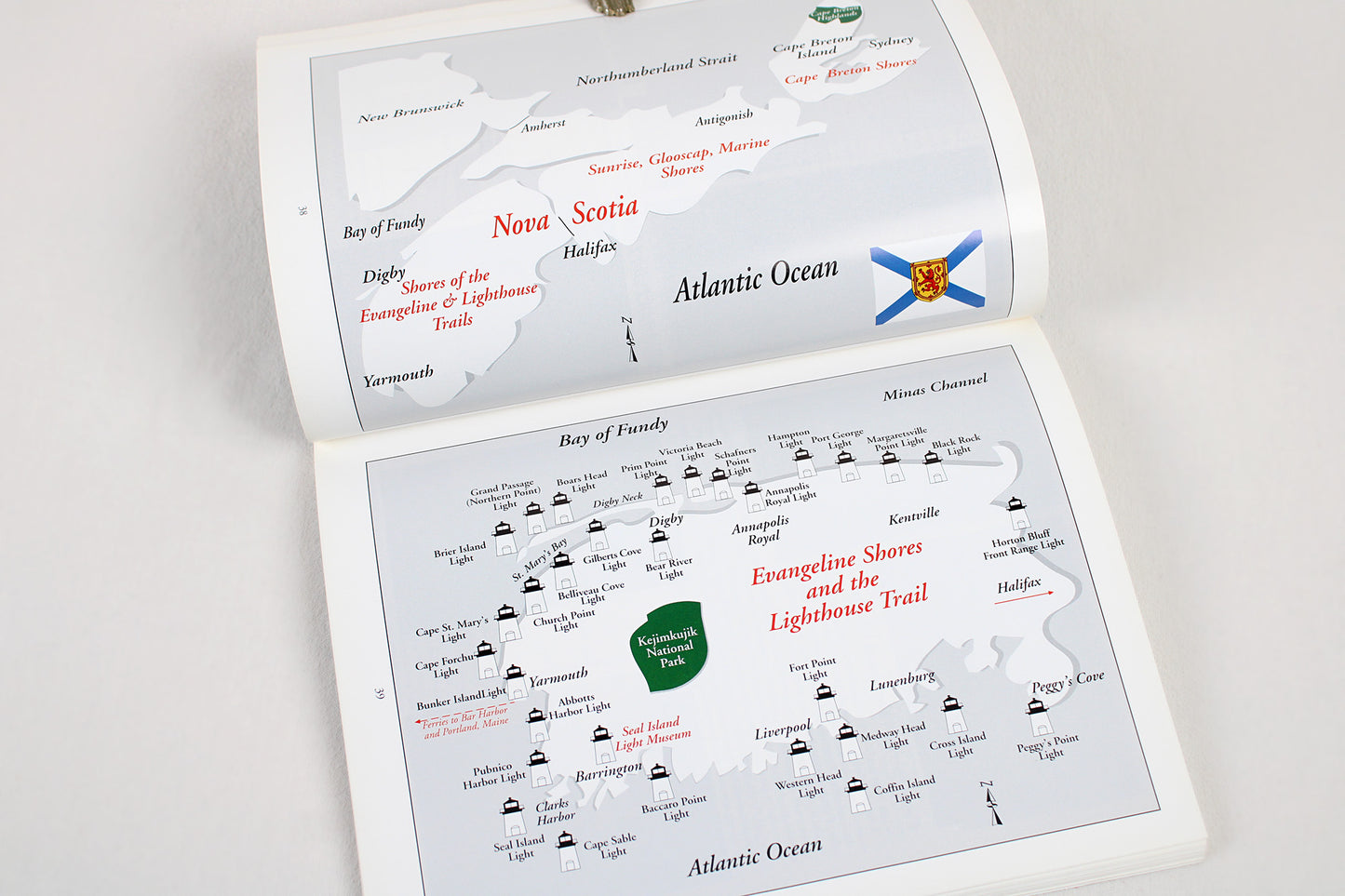 Lighthouses of Atlantic Canada: A Pictorial Guide, by Courtney Thompson