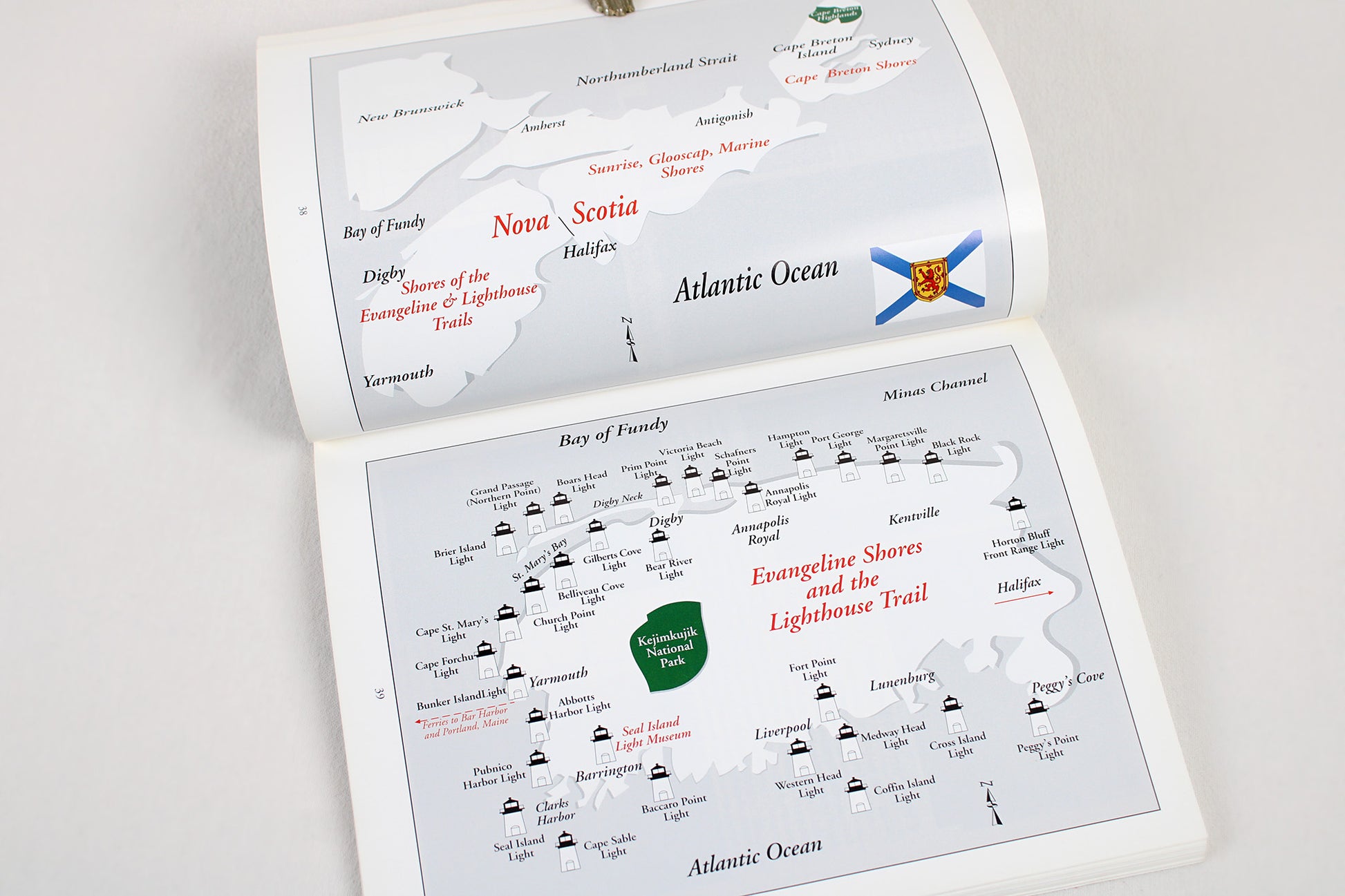 Lighthouses of Atlantic Canada: A Pictorial Guide, by Courtney Thompson