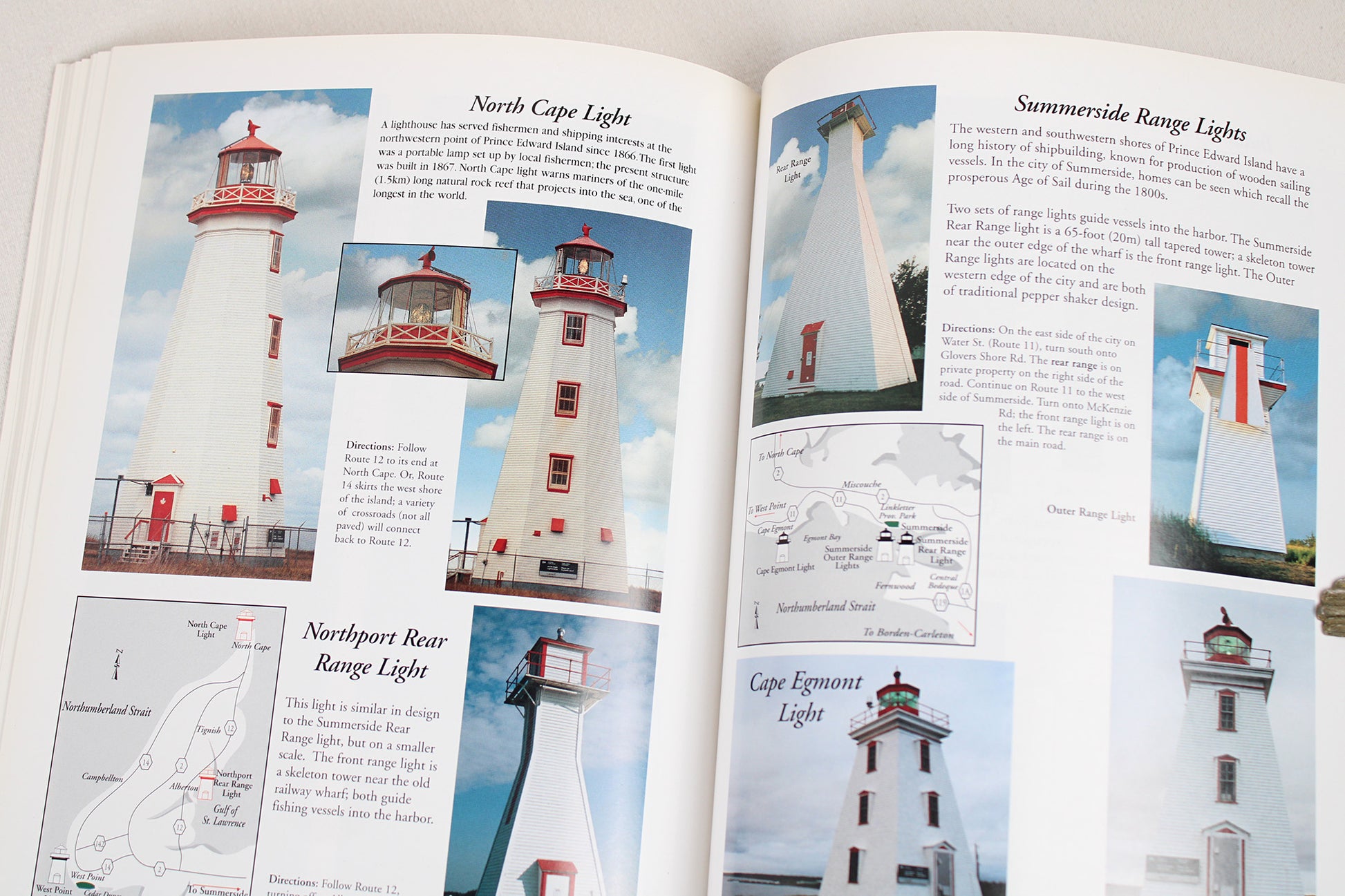 Lighthouses of Atlantic Canada: A Pictorial Guide, by Courtney Thompson
