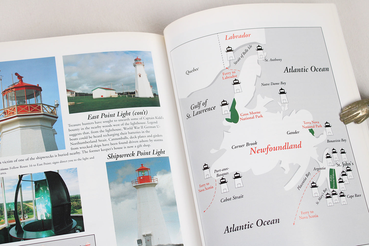 Lighthouses of Atlantic Canada: A Pictorial Guide, by Courtney Thompson
