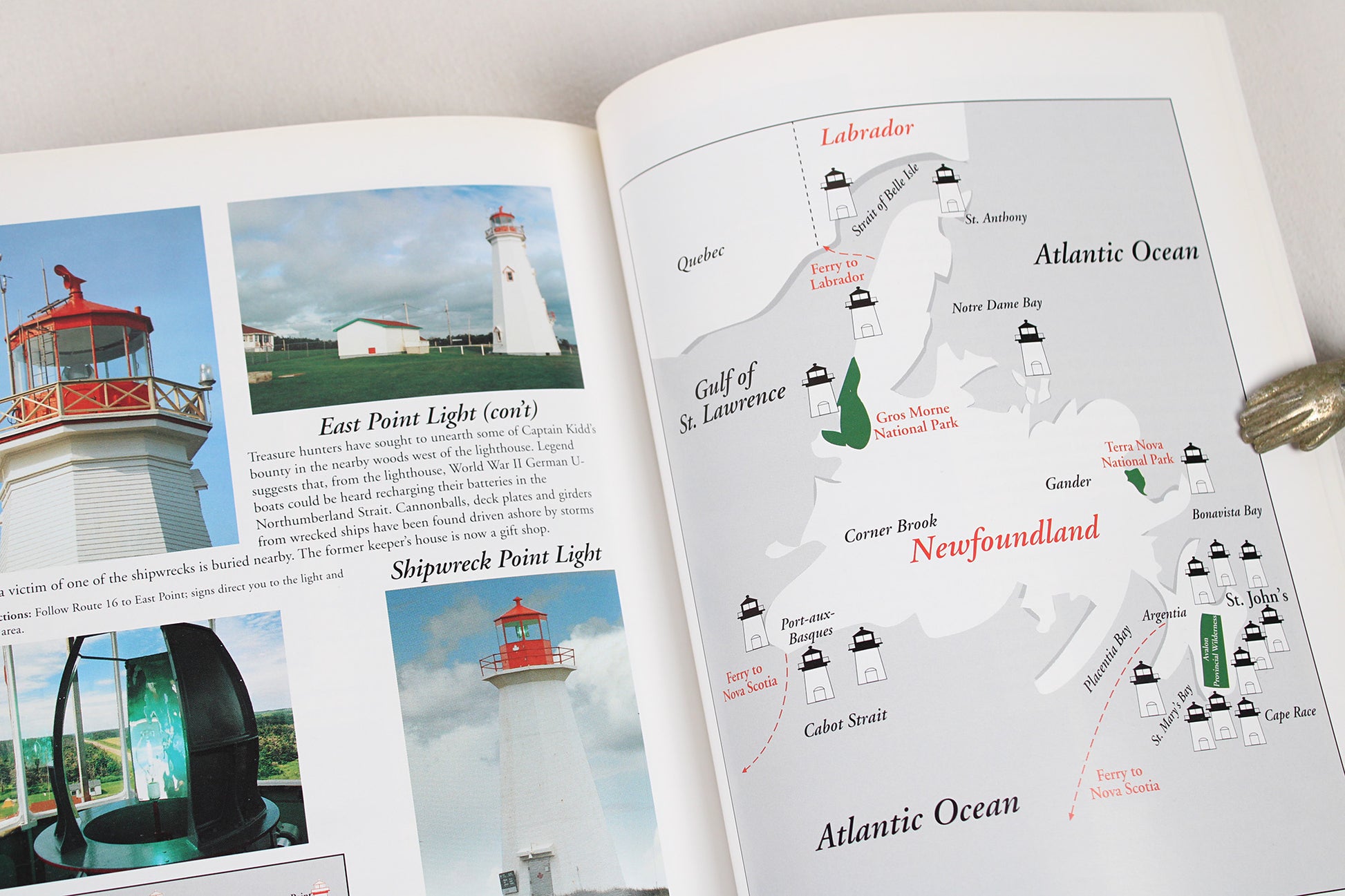 Lighthouses of Atlantic Canada: A Pictorial Guide, by Courtney Thompson