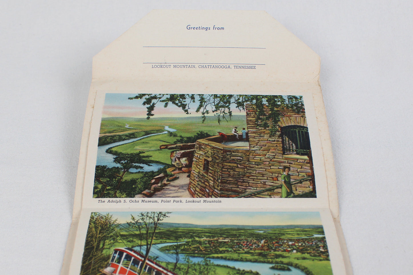 Views of Lookout Mountain Chattanooga, Tennessee / Accordion Postcard Set