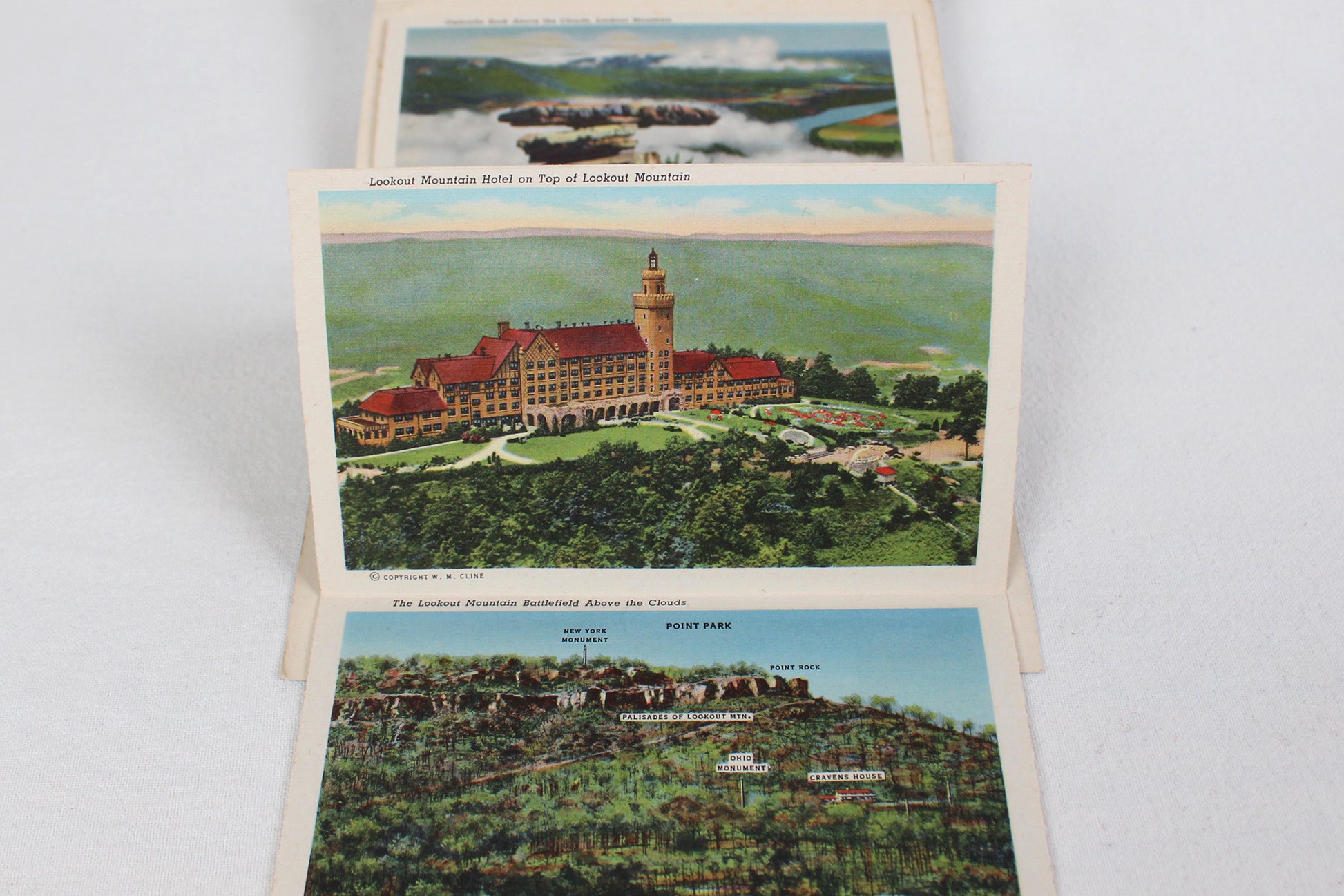 Views of Lookout Mountain Chattanooga, Tennessee / Accordion Postcard Set