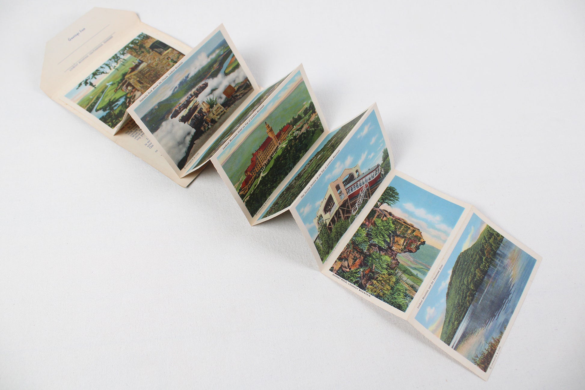Views of Lookout Mountain Chattanooga, Tennessee / Accordion Postcard Set
