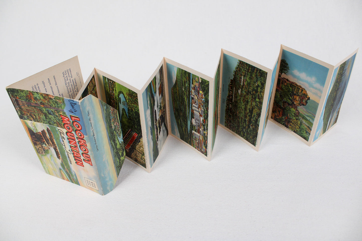 Views of Lookout Mountain Chattanooga, Tennessee / Accordion Postcard Set