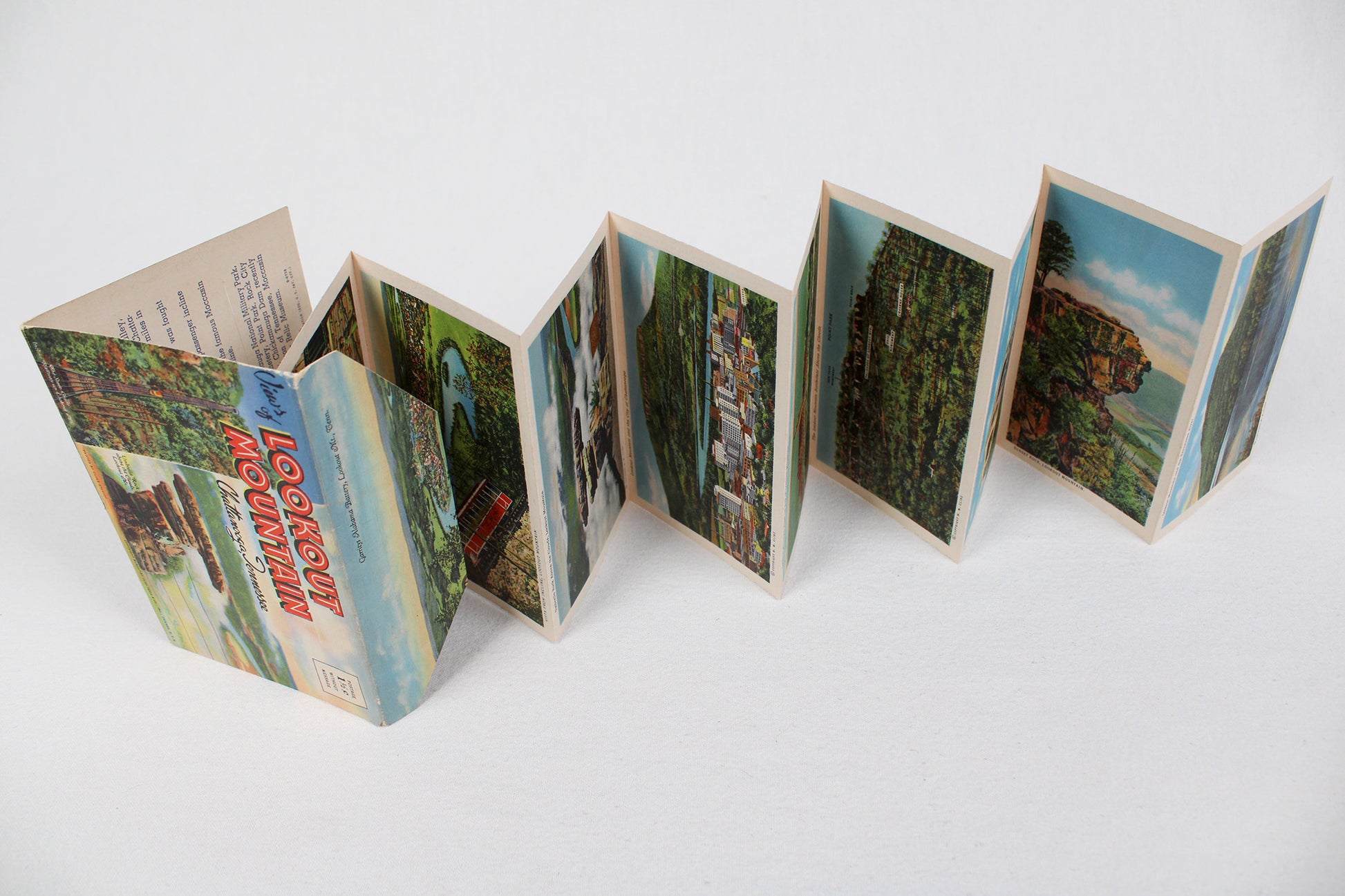 Views of Lookout Mountain Chattanooga, Tennessee / Accordion Postcard Set