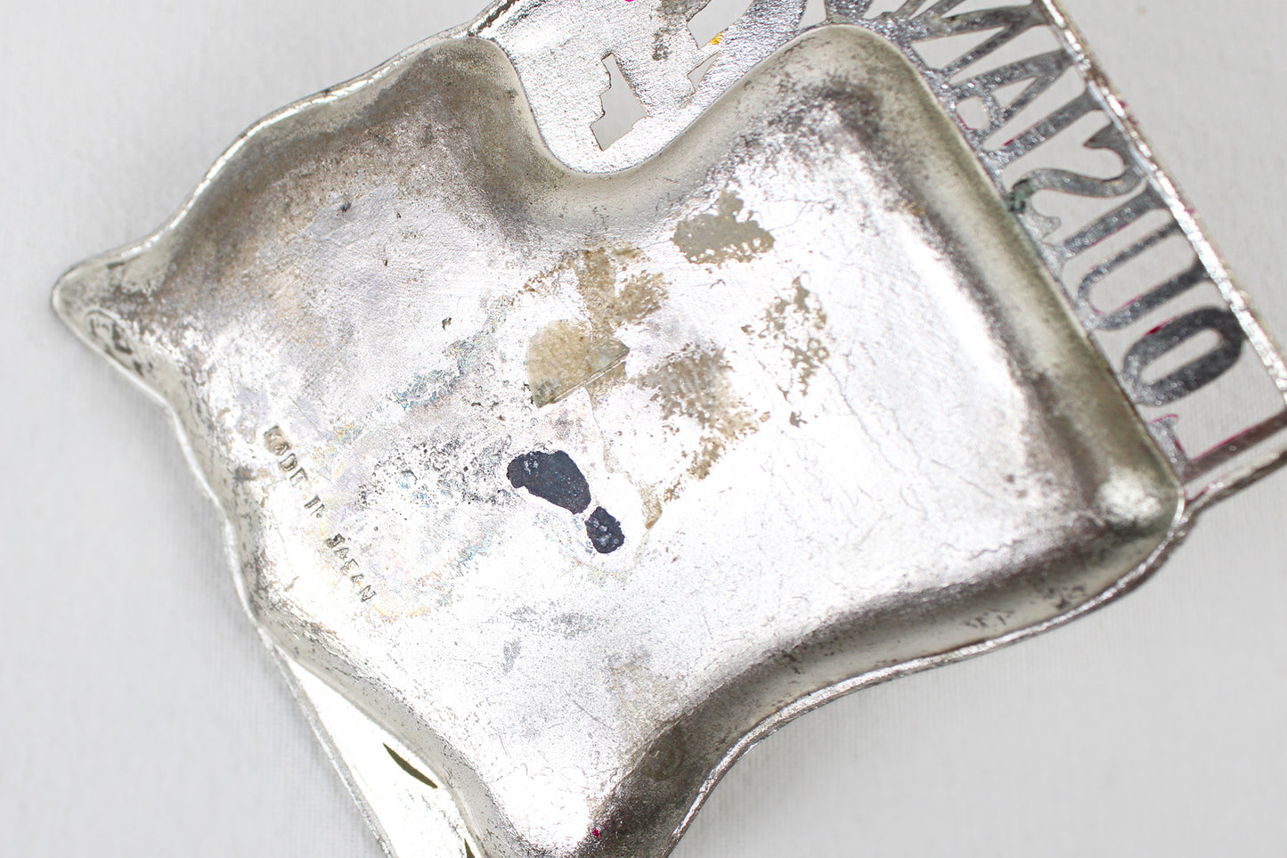 Louisiana Small Metal Tray / Ashtray Souvenir 