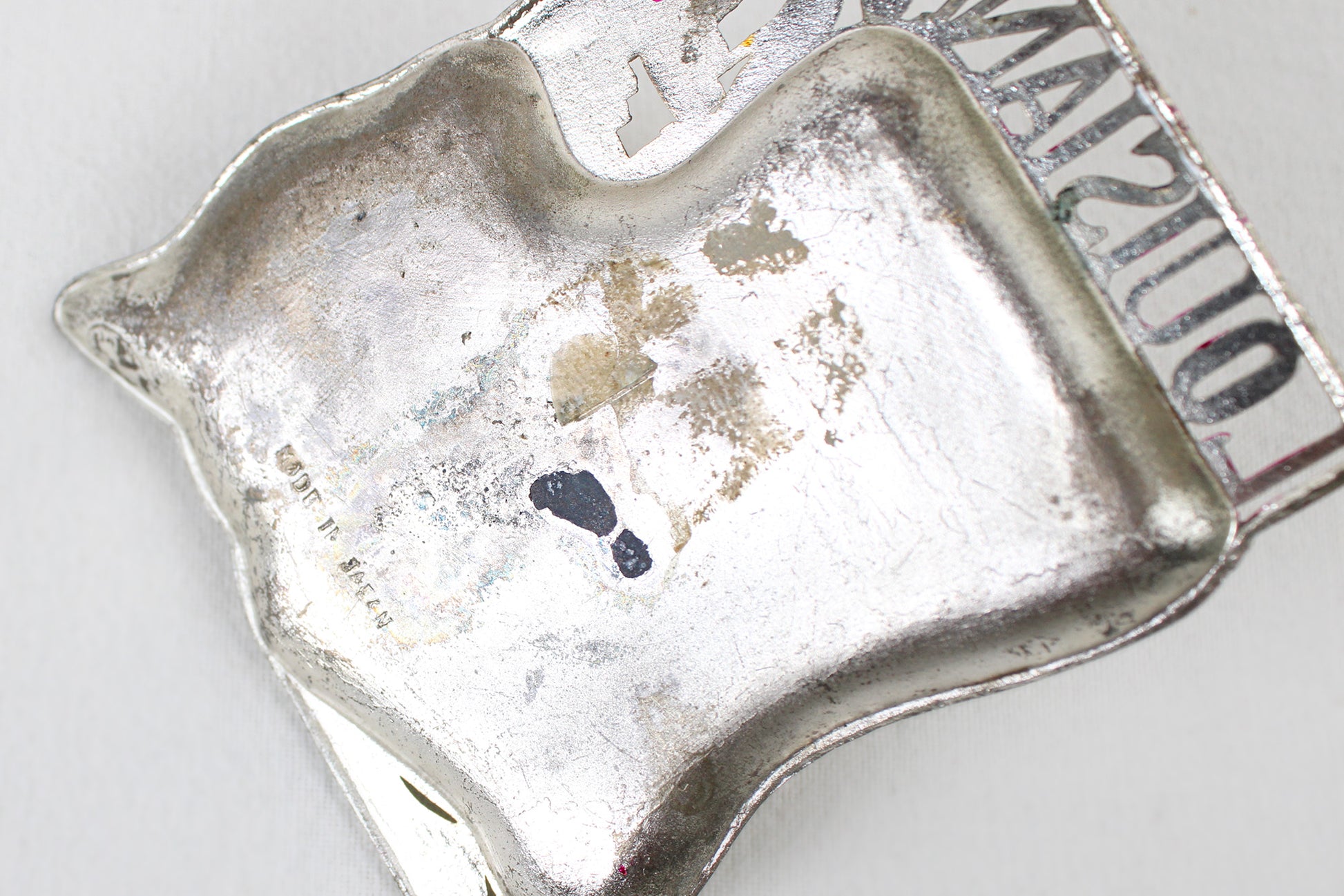 Louisiana Small Metal Tray / Ashtray Souvenir 