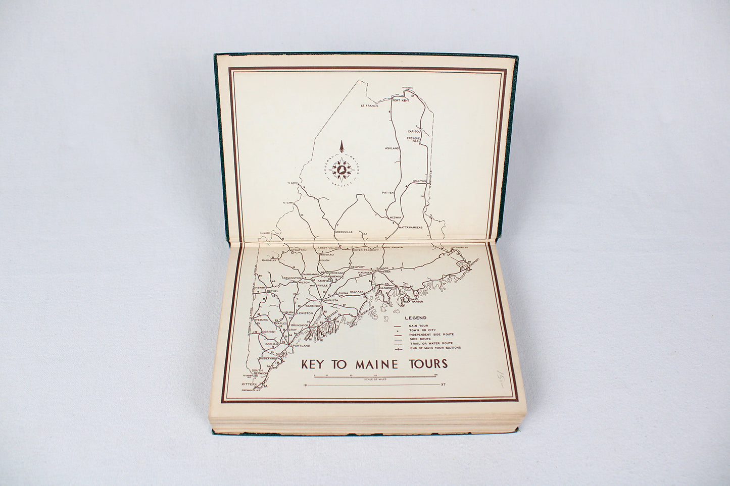 Maine, The American Guide Series