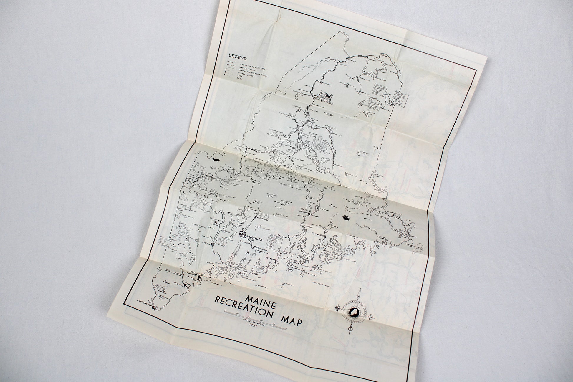 Maine, The American Guide Series