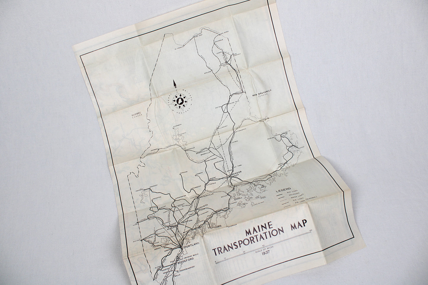 Maine, The American Guide Series