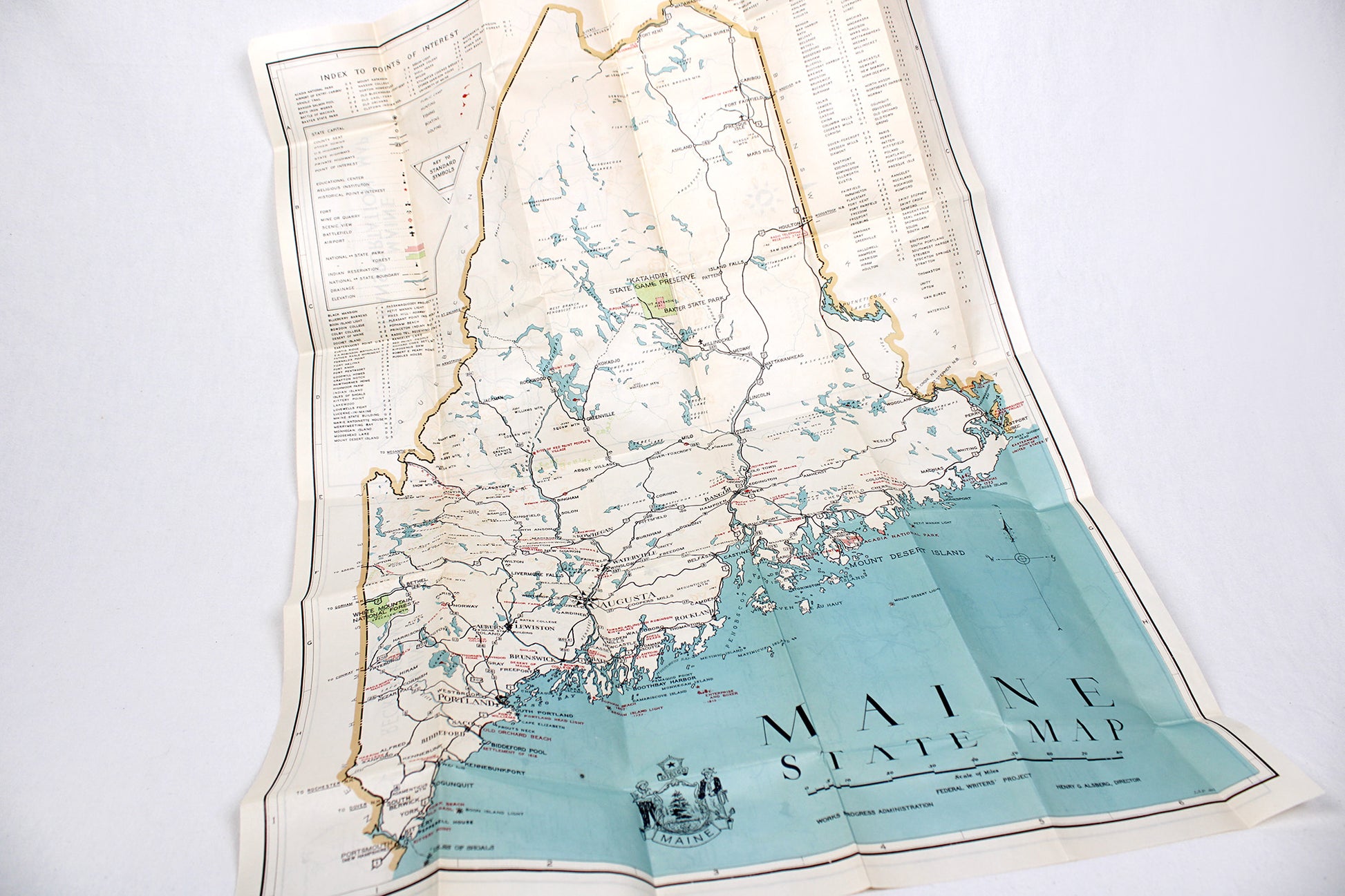 Maine, The American Guide Series