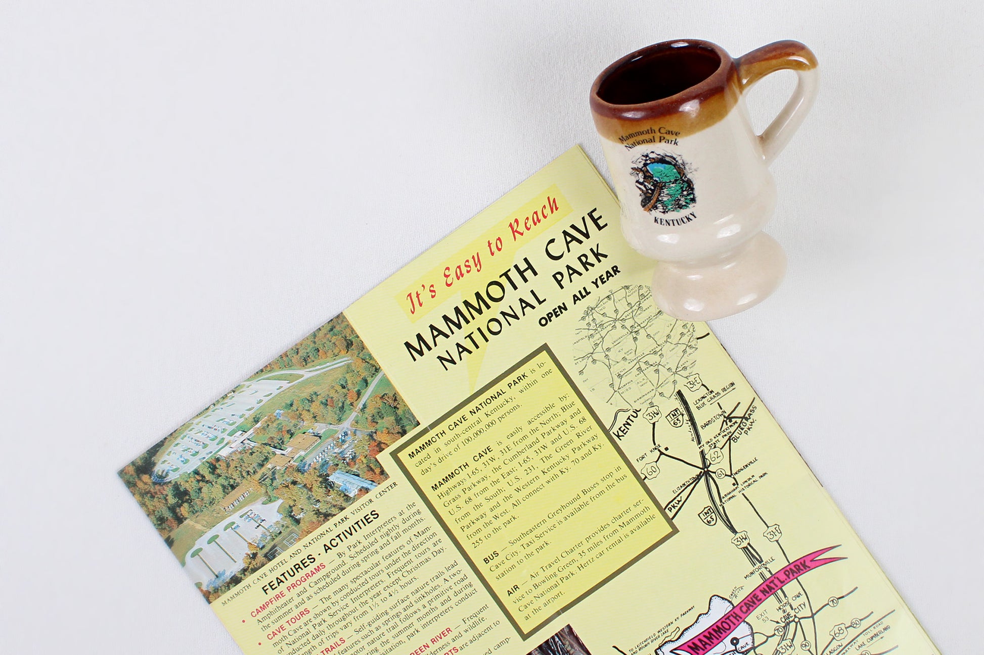 Mammoth Cave National Park, Kentucky, Souvenir Miniature Mug