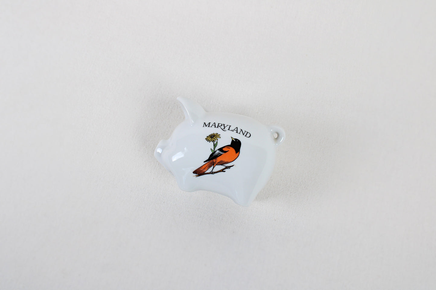 Souvenir Of Maryland Ceramic Piggy Bank