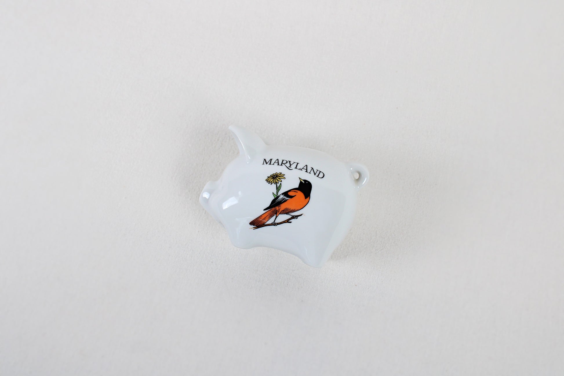 Souvenir Of Maryland Ceramic Piggy Bank