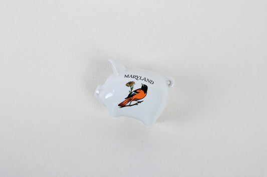 Souvenir Of Maryland Ceramic Piggy Bank
