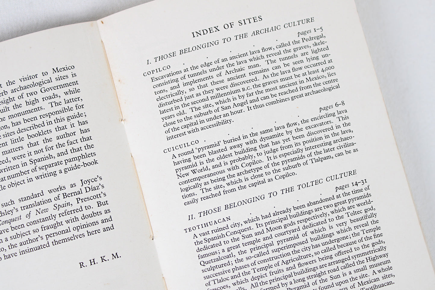 Archeological Tours From Mexico City, by R. H. K. Marett