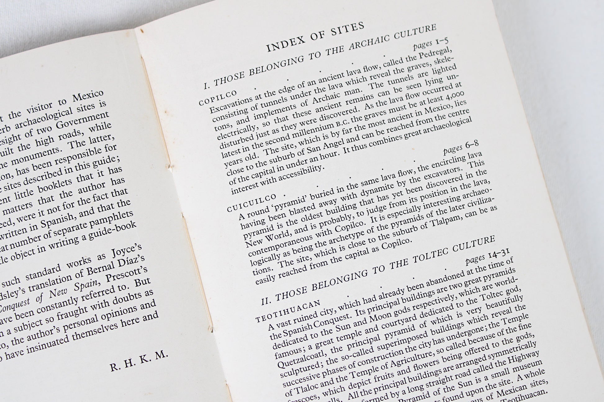 Archeological Tours From Mexico City, by R. H. K. Marett