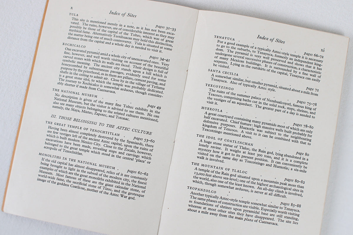 Archeological Tours From Mexico City, by R. H. K. Marett