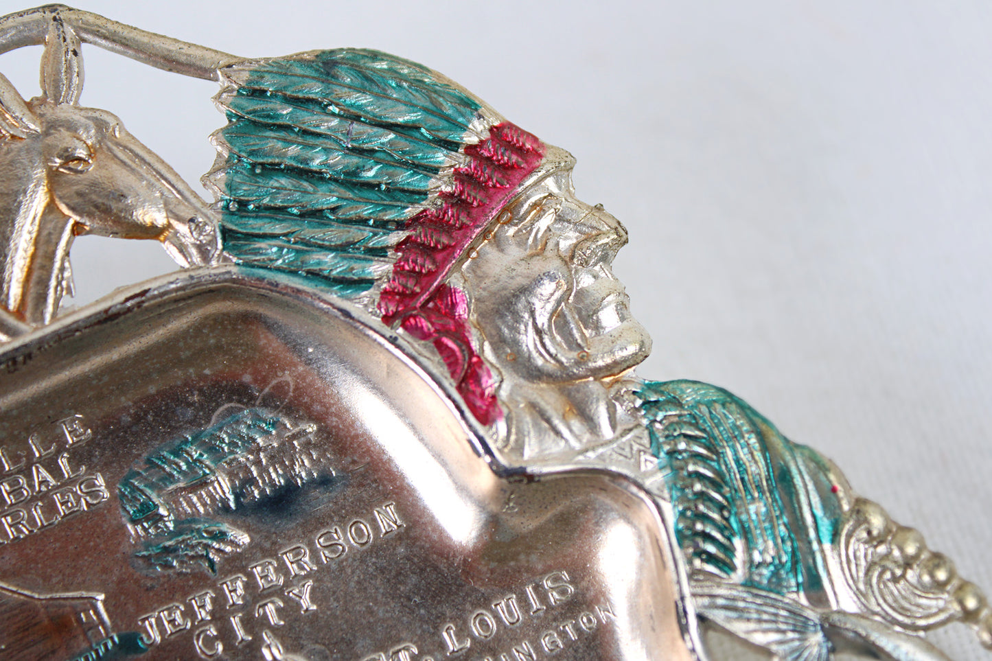Missouri Small Metal Tray Souvenir 