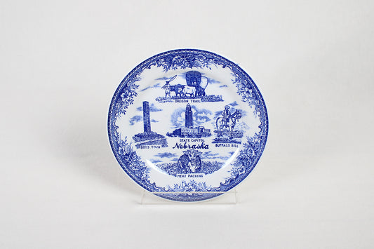 Nebraska Decorative Souvenir Plate