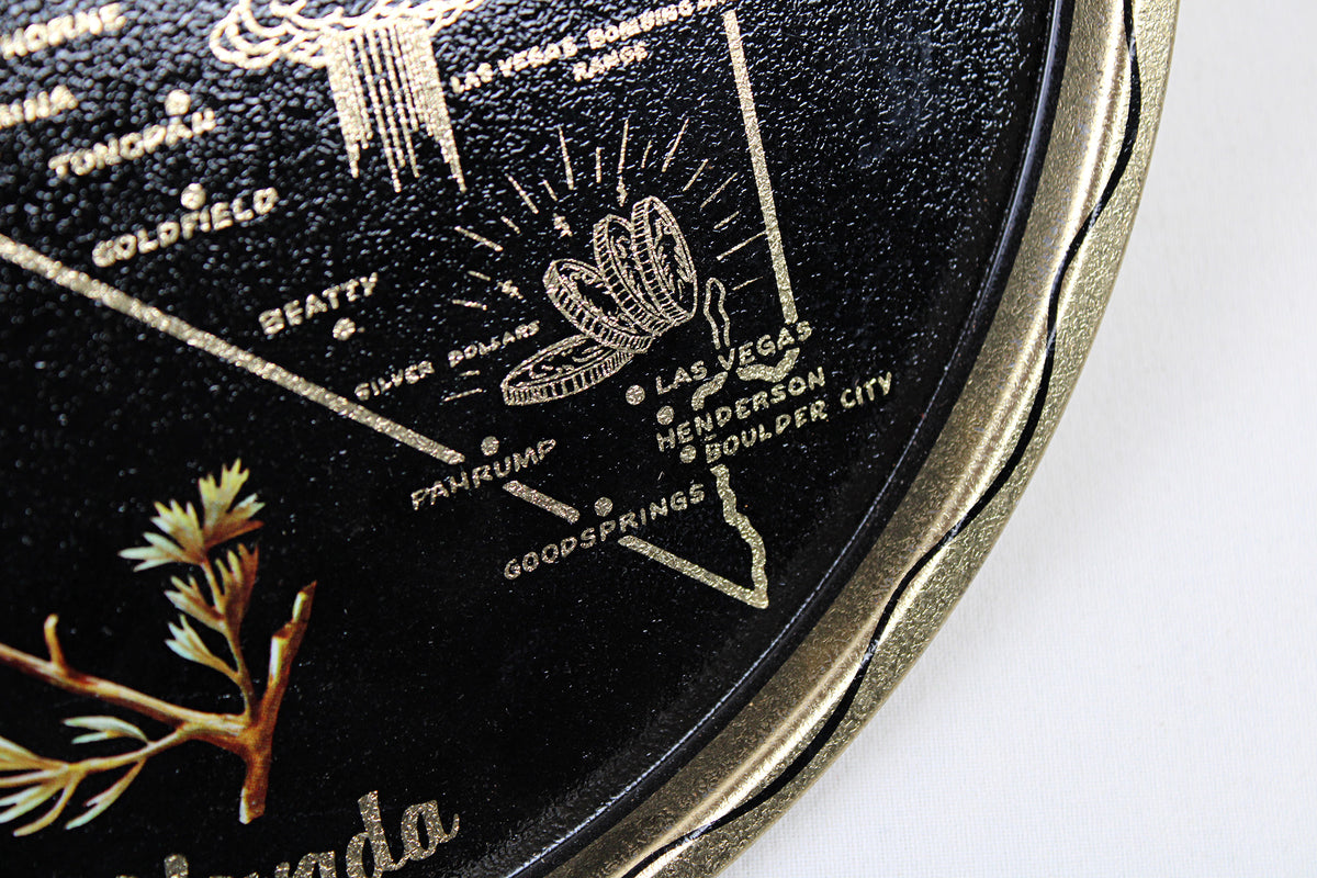 Nevada Souvenir Metal Serving Tray