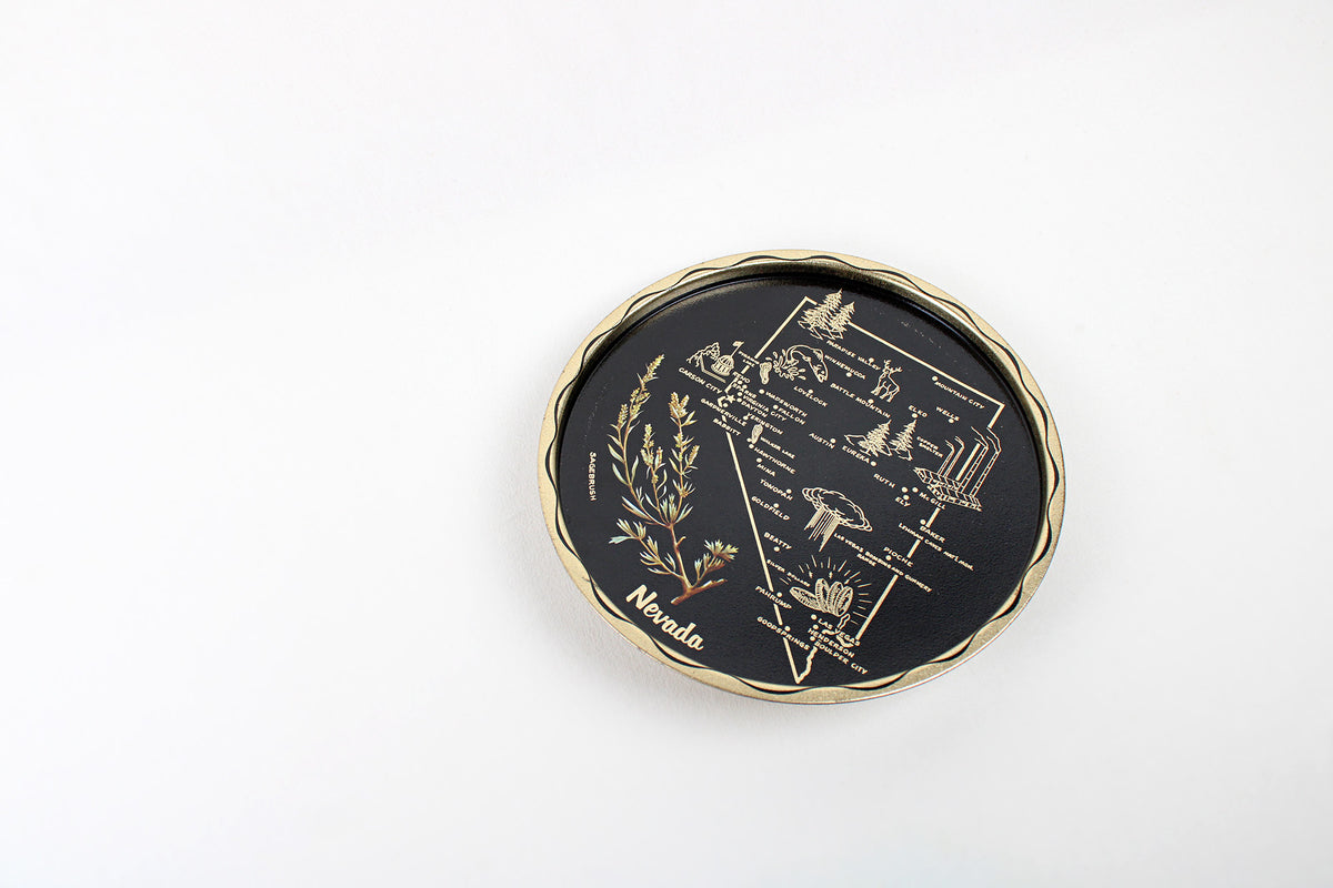 Nevada Souvenir Metal Serving Tray