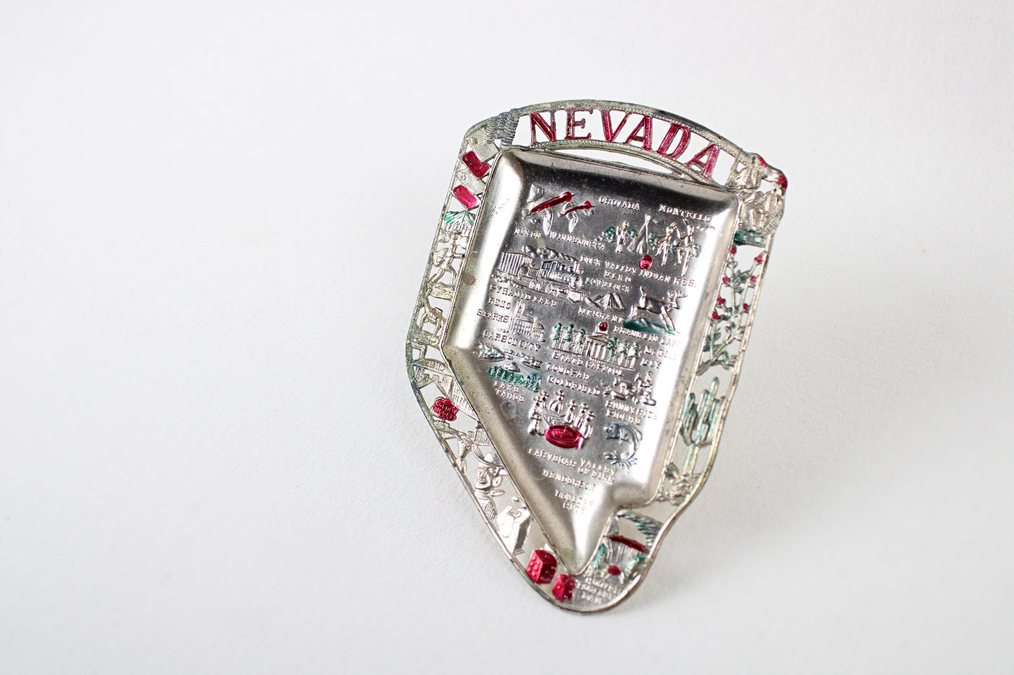 Nevada Small Metal Tray Souvenir
