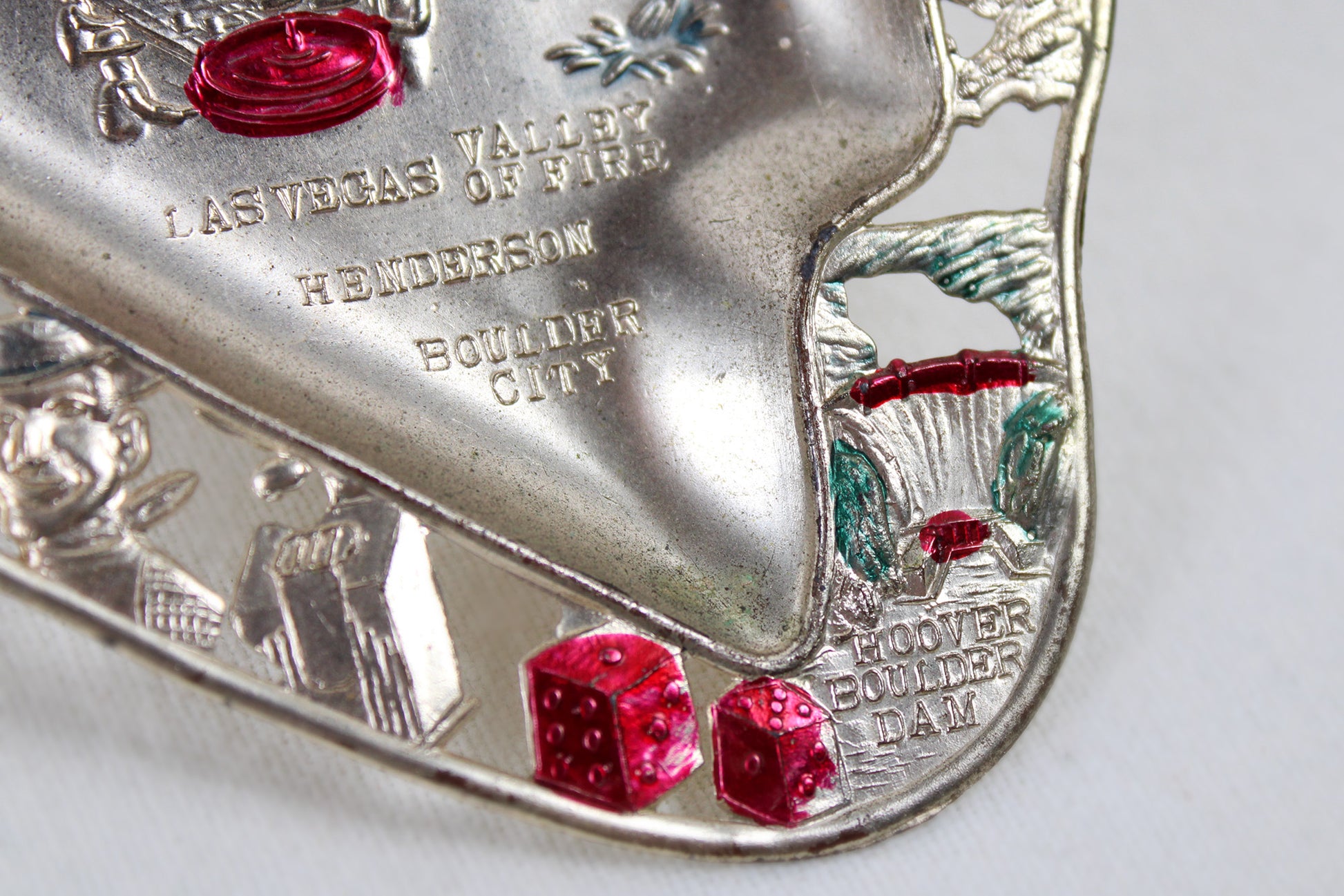 Nevada Small Metal Tray Souvenir