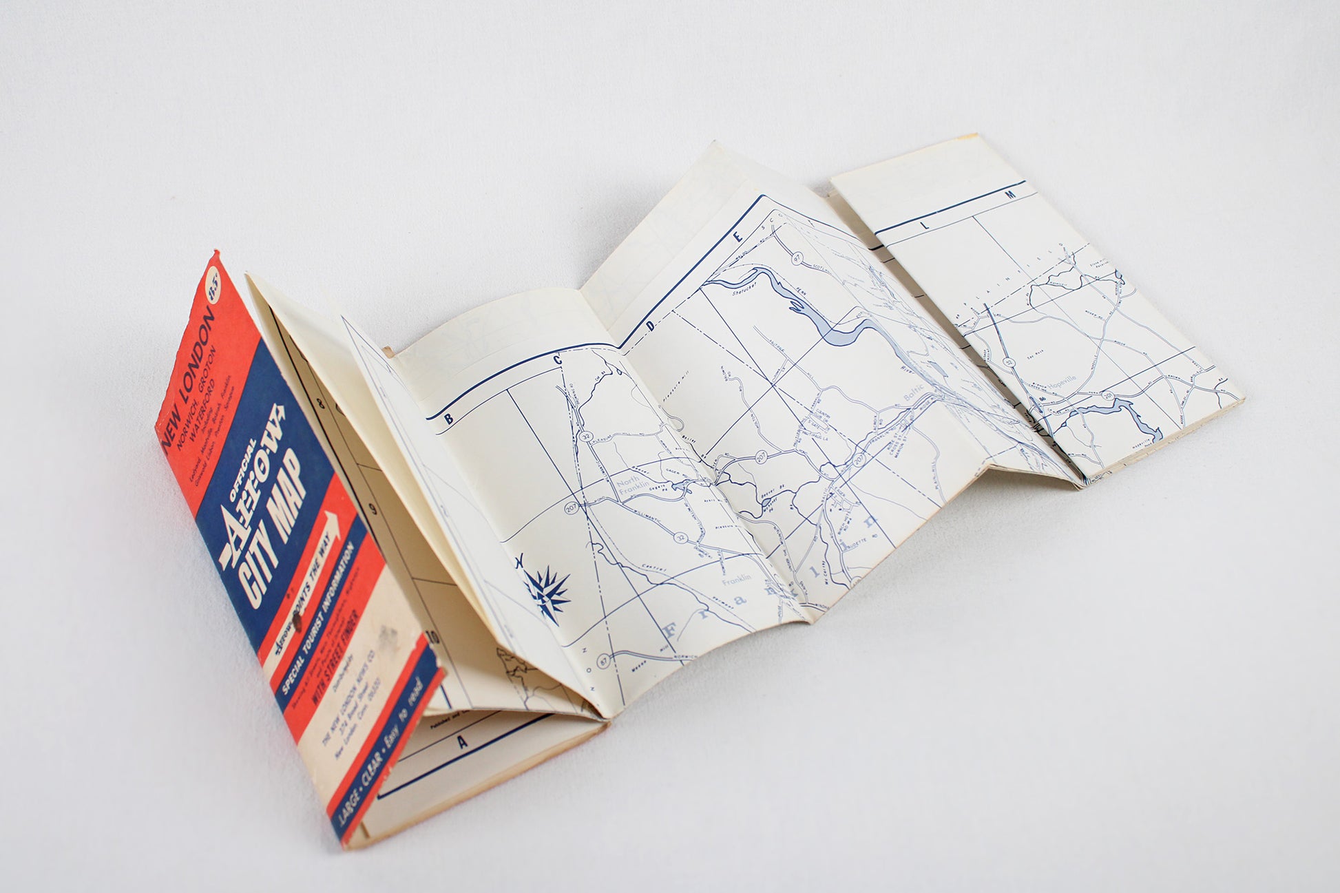 Greater New London, Connecticut / Official Arrow City Map