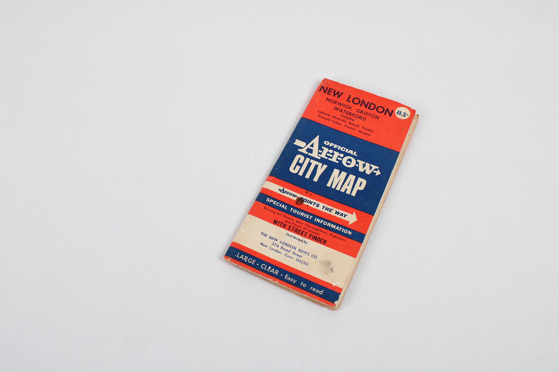 Greater New London, Connecticut / Official Arrow City Map