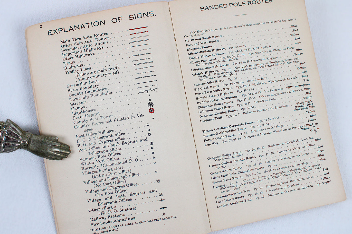 The Official Maps of New York Booklet Atlas by The National Survey Co.