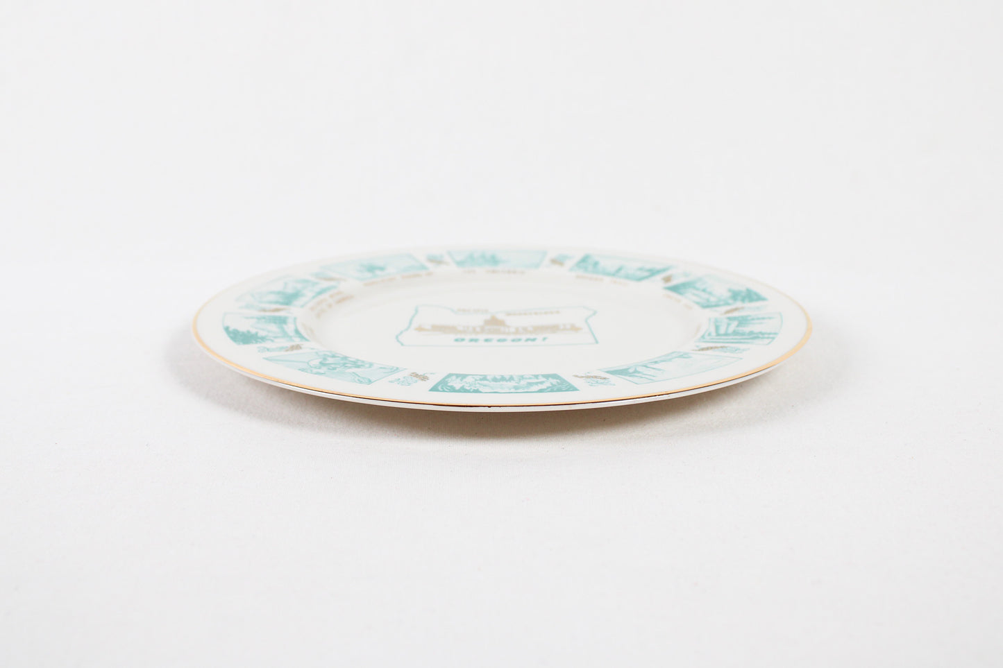 Oregon Pacific Wonderland Souvenir Plate