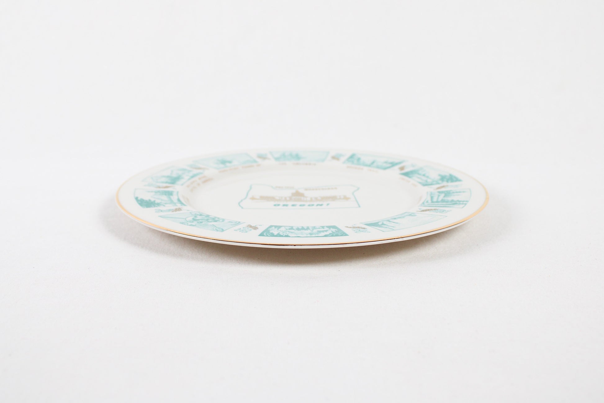 Oregon Pacific Wonderland Souvenir Plate