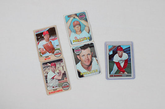 Philadelphia Phillies: 1966-1972 Topps Baseball Card Pack