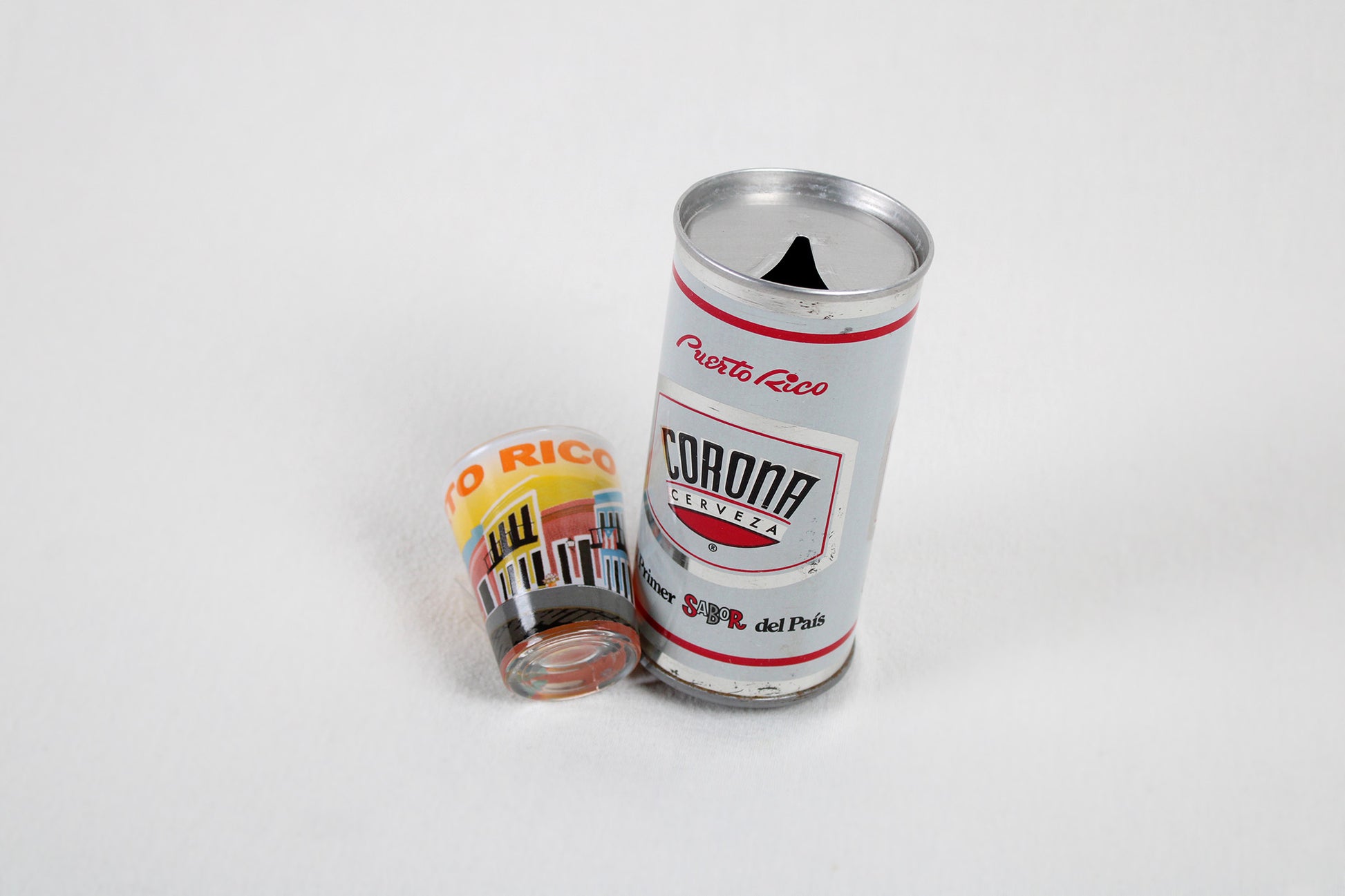Puerto Rico Full Wrap Street Festival Souvenir Shot Glass