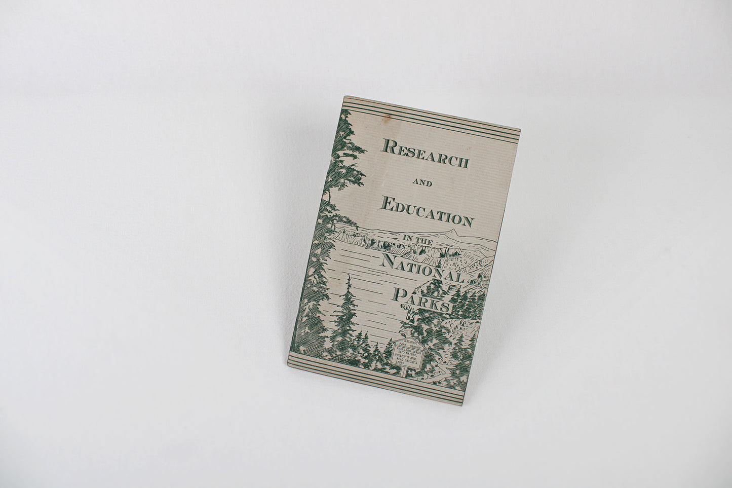 Research and Education in the National Parks Guidebook, 1932