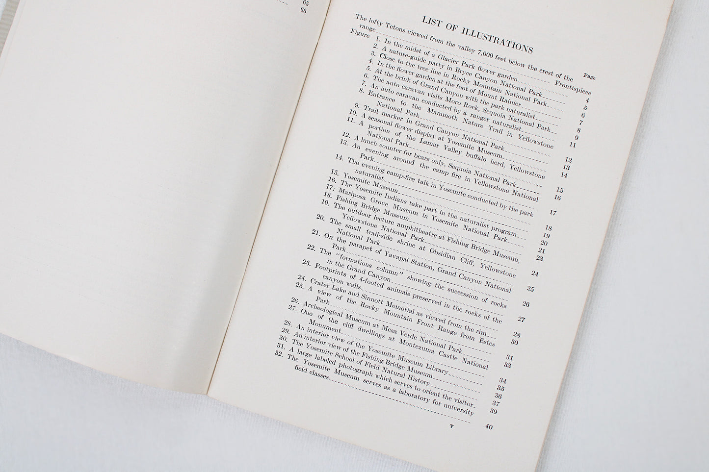 Research and Education in the National Parks Guidebook, 1932