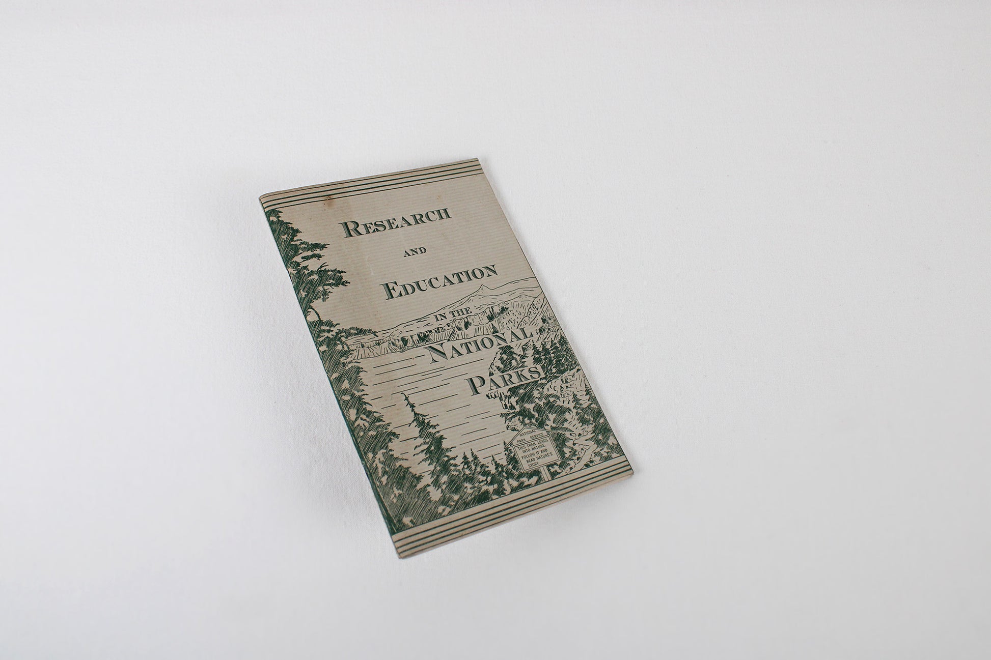 Research and Education in the National Parks Guidebook, 1932