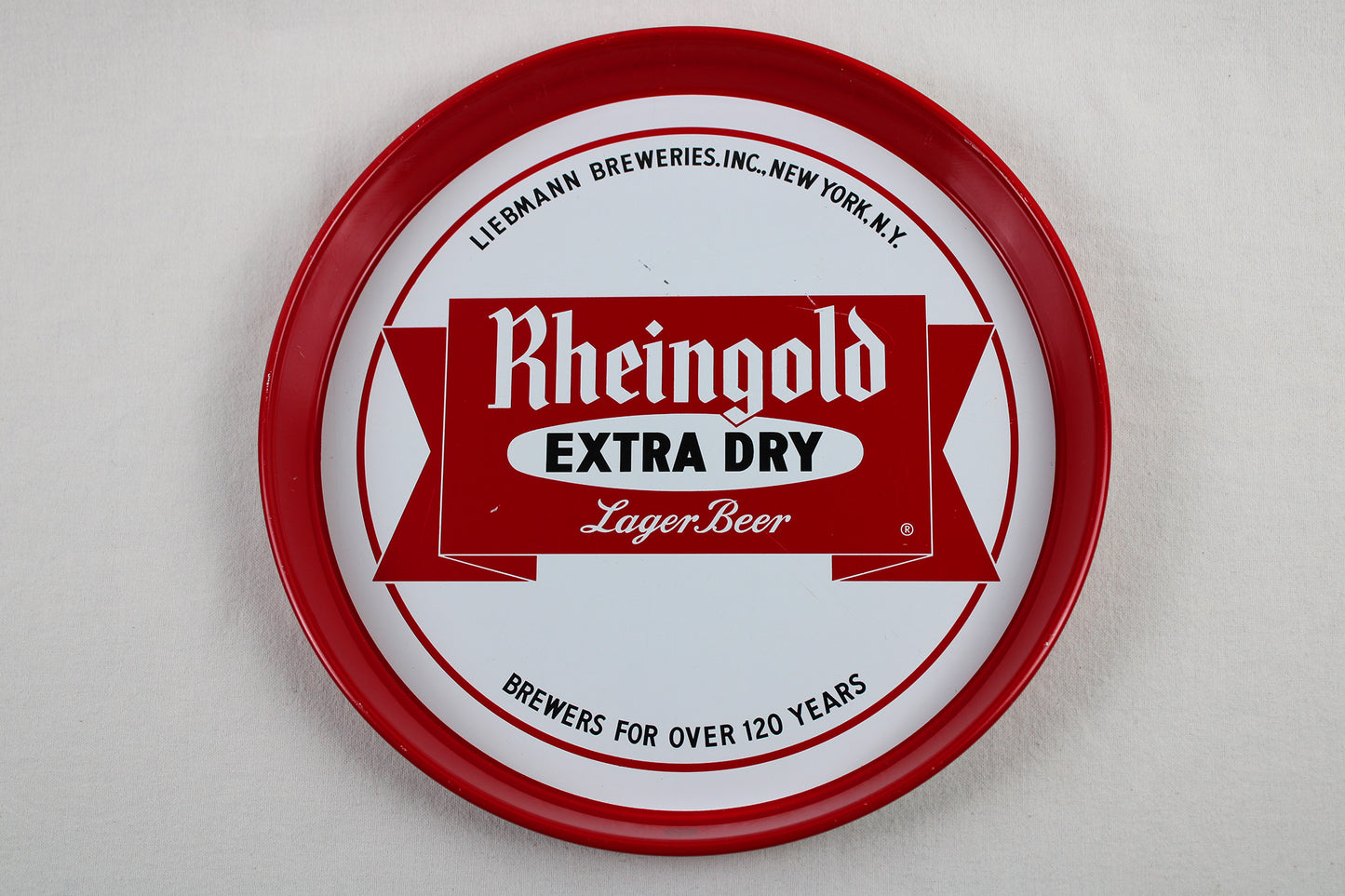 Rheingold Extra Dry Lager Beer Metal Bar Tray