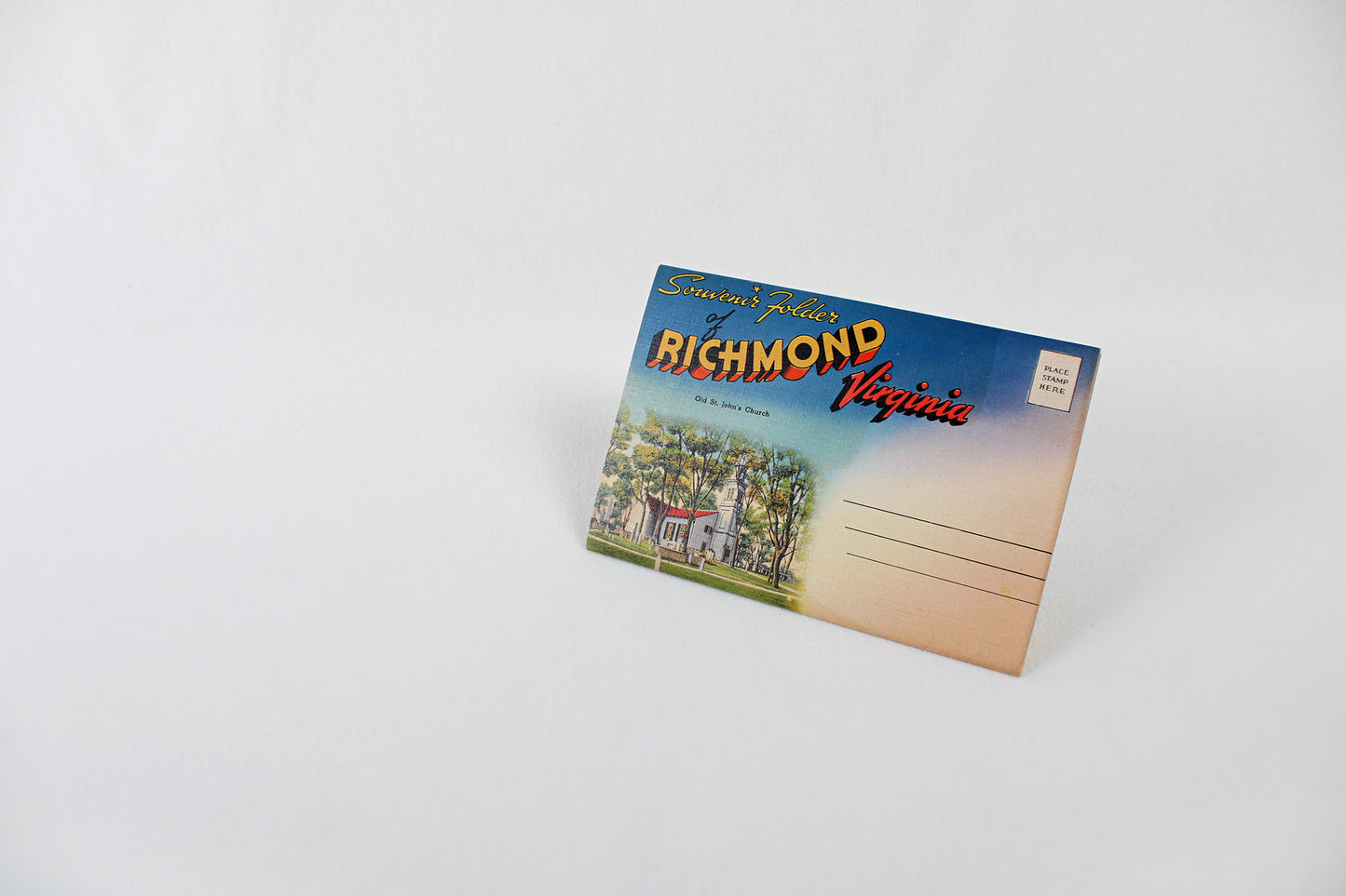 Richmond Virginia Souvenir Folder / Accordion Postcard Set