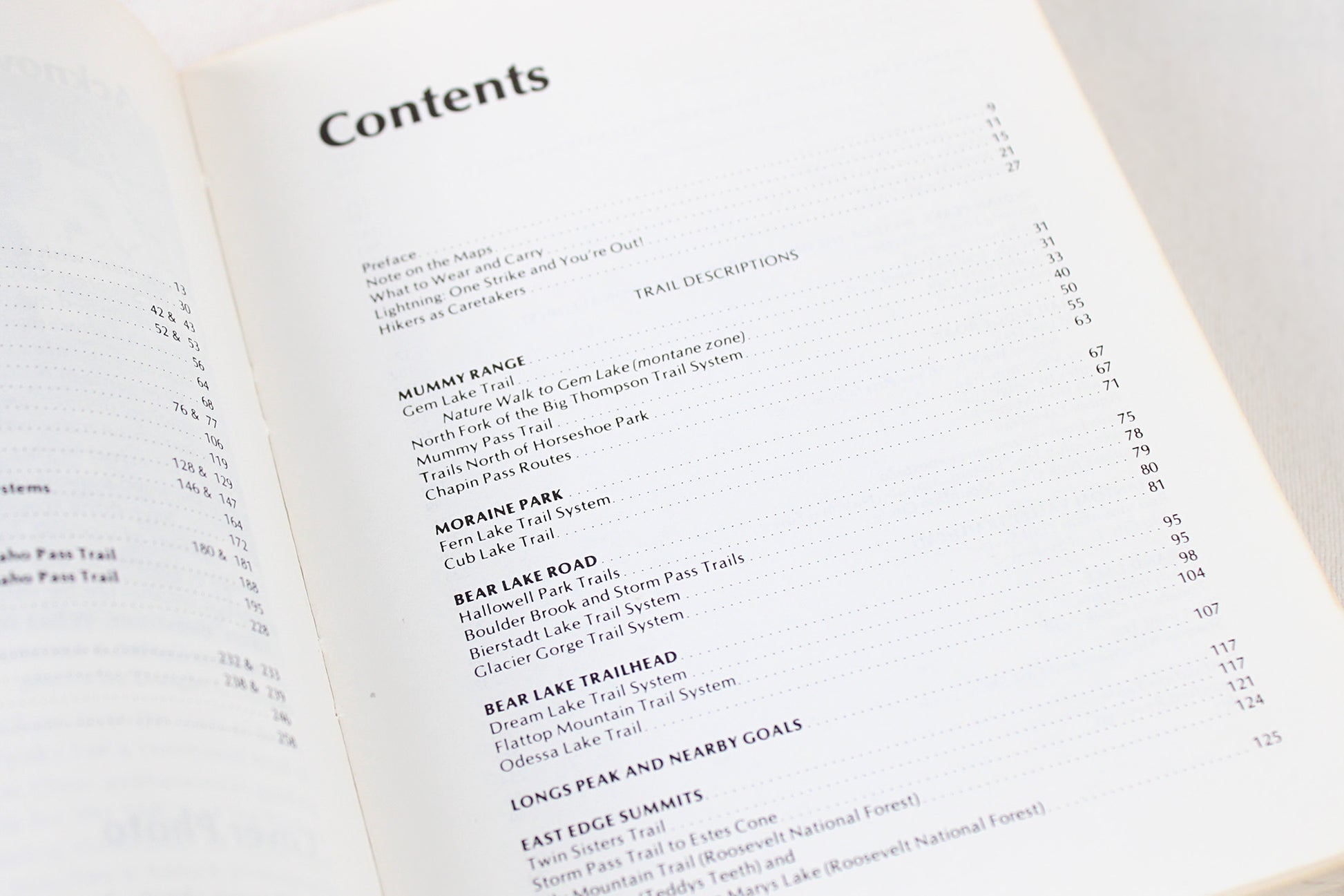 Rocky Mountain National Park Hiking Trails