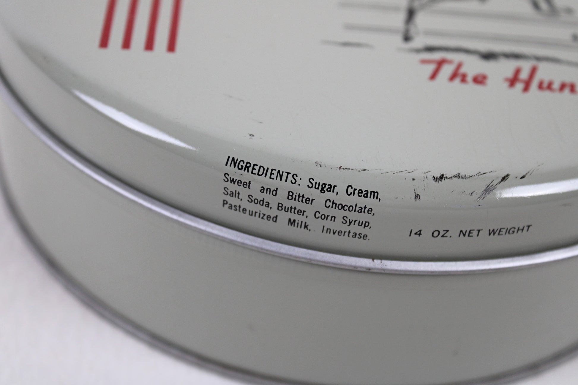 Mt. Sterling, Kentucky, Ruth Hunt’s Candies Round Tin, The Hunt Box