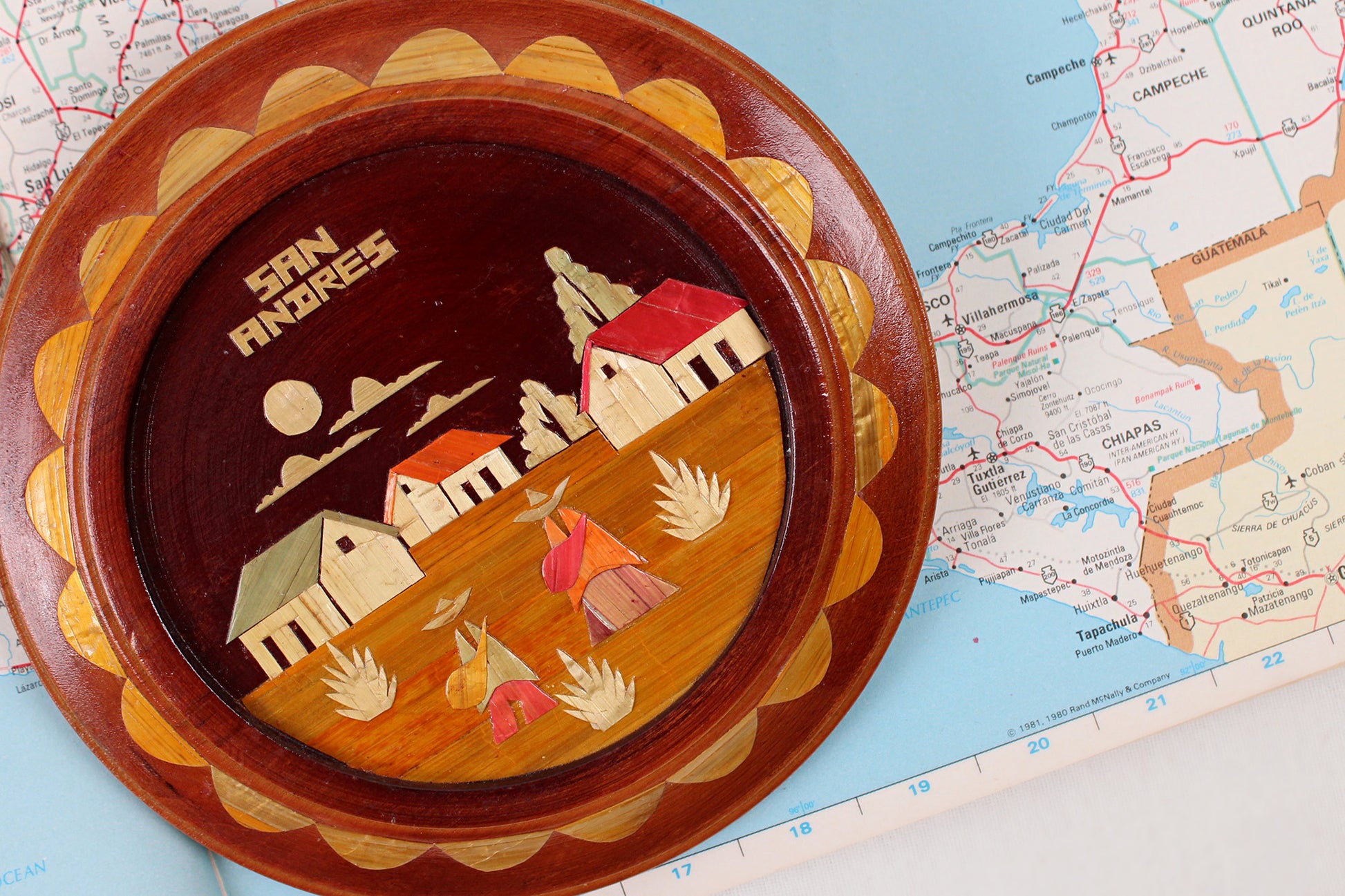 Mexican Handmade Souvenir Of San Andrés Larráinzar, State of Chiapas