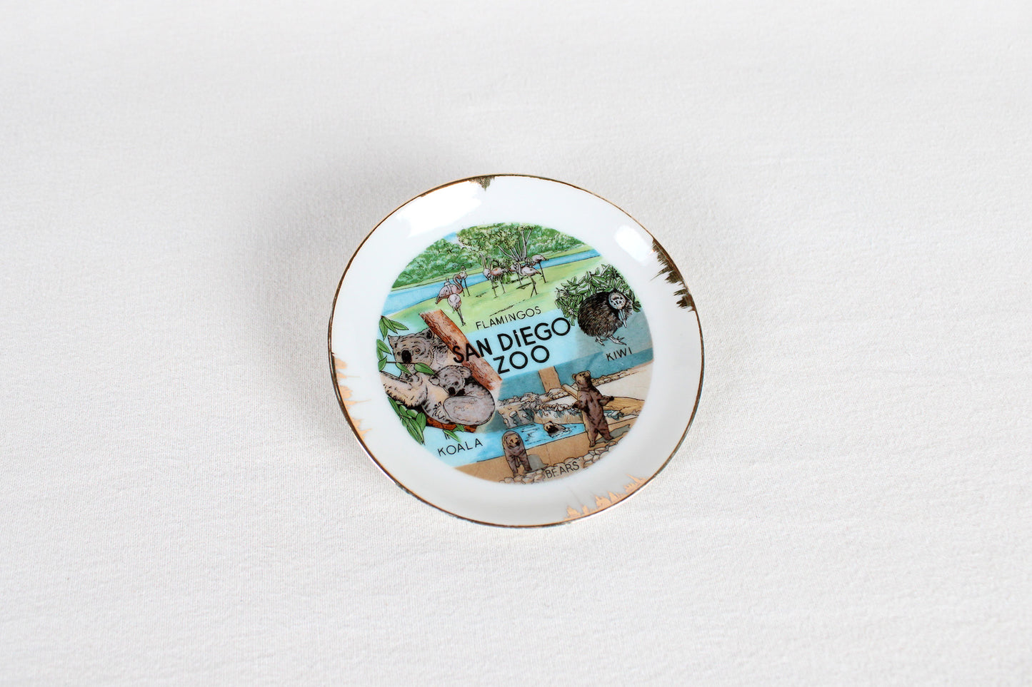 San Diego Zoo Small Souvenir Plate